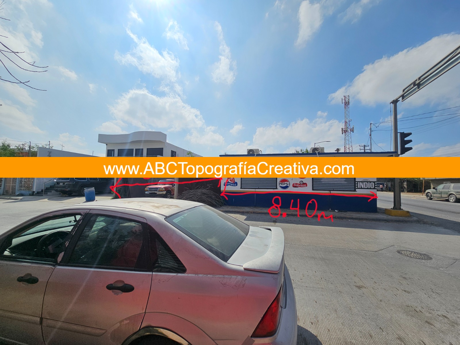 Lee más sobre el artículo Levantamiento topográfico en Nuevo Laredo TC-2702-D1